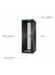 Szafa serwerowa APC NetShelter SX Server Rack Gen 2 45U 2124H x 750W x 1070D mm w  Sides czarna