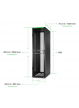 Szafa serwerowa APC NetShelter SX Server Rack Gen 2 48U 2258H x 600W x 1200D mm w  Sides czarna