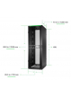 Szafa serwerowa APC NetShelter SX Server Rack Gen 2 48U 2258H x 750W x 1200D mm w  Sides czarna