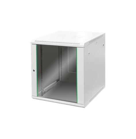 Szafa serwerowa DIGITUS 12U wall mounting cabinet Dynamic Basic 638.40x600x600mm color grey RAL 7035 incl. rear side profile rails