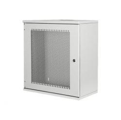 Szafa serwerowa DIGITUS 12U wall mounting cabinet SOHO unmounted 595x540x400mm perforated front door grey color grey RAL 7035