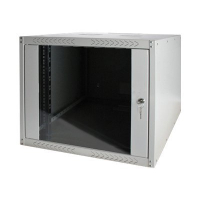 Szafa serwerowa DIGITUS 19inch Wall Cabinet 7HE SoHoline RAL7035 grey without tray  416x600x450mm