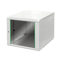 Szafa serwerowa DIGITUS 9U wall mounting cabinet Dynamic Basic 505.05x600x600mm color grey RAL 7035 incl. rear side profile rails