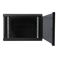 Szafa serwerowa DIGITUS DN-19 12-U-EC-SW 12U wall mounting cabinet 638x600x450mm color czarna RAL 9005