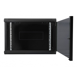Szafa serwerowa DIGITUS DN-19 12-U-EC-SW 12U wall mounting cabinet 638x600x450mm color czarna RAL 9005