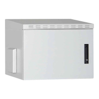 Szafa serwerowa DIGITUS IP55 outdoor wall mounting 12U 713x600x450 mm water and dust protected grey RAL7035