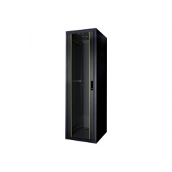 Szafa serwerowa DIGITUS Network cabinet basic 19inch 42U czarna 8 8 H2035mmxB800mmxT800mm with glass door without Sreew-Set up to 600KG