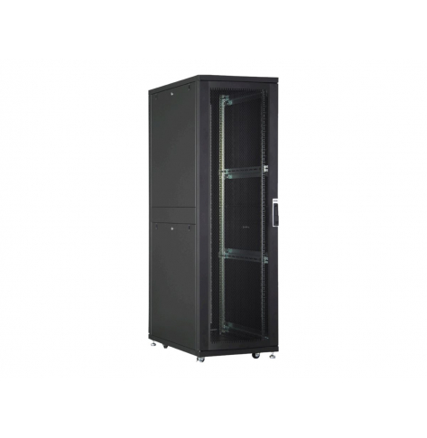 Szafa serwerowa DIGITUS server cabinet 19inch 36HE czarna RAL9005 1705x600x1000mm perforated door incl. 28x screw-set up to 1000 Kg