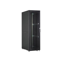 Szafa serwerowa DIGITUS server cabinet 19inch 42HE czarna RAL9005 1970x600x1000mm perforated door incl. 28x screw-set up to 1000 Kg