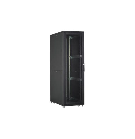 Szafa serwerowa DIGITUS server cabinet 19inch 42HE czarna RAL9005 1970x600x1000mm perforated door incl. 28x screw-set up to 1000 Kg