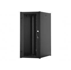 Szafa serwerowa DIGITUS sieciowa stojaca Hyper Pro 19inch 26U rack 600x1000 drzwi przod perforacja czarny 1000kg