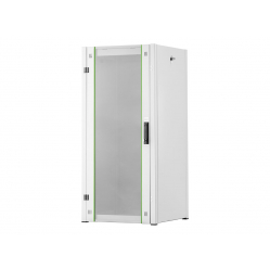 Szafa serwerowa DIGITUS sieciowa stojaca Hyper Pro 19inch 26U rack 600x600 drzwi przod szyba szary 1000kg