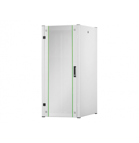 Szafa serwerowa DIGITUS sieciowa stojaca Hyper Pro 19inch 32U rack 600x800 drzwi przod szyba szary 1000kg