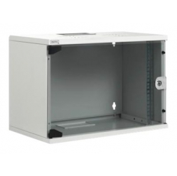 Szafa serwerowa DIGITUS Wall Cabinet 19Inch 12HE RAL 7035 grey unmounted without tray incl. 8xsrews