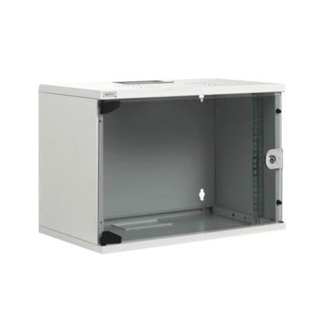 Szafa serwerowa DIGITUS Wall Cabinet 19Inch 12HE RAL 7035 grey unmounted without tray incl. 8xsrews