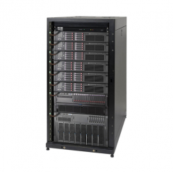 Szafa serwerowa EATON TRIPPLITE 25U SmartRack Standard-Depth Half-Height Server Rack Enclosure Doors and Side Panels