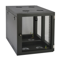 Szafa serwerowa EATON TRIPPLITE SmartRack 12U Heavy-Duty Low-Profile Server-Depth Side-Mount Wall-Mount Small Rack Enclosure