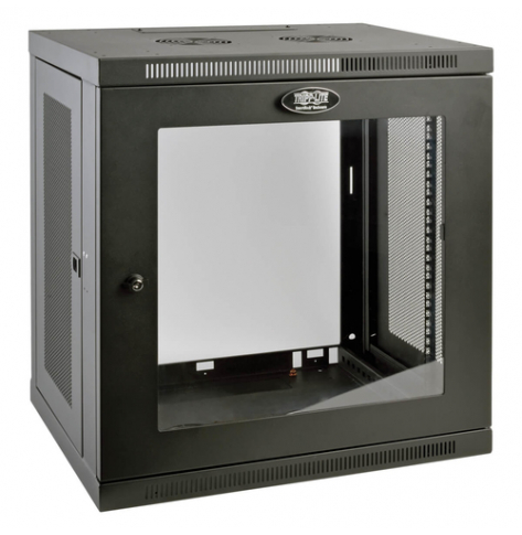 Szafa serwerowa EATON TRIPPLITE SmartRack 12U Low-Profile Switch-Depth Wall-Mount Small Rack Enclosure Clear Acrylic Window