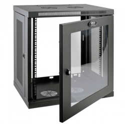Szafa serwerowa EATON TRIPPLITE SmartRack 12U Low-Profile Switch-Depth Wall-Mount Small Rack Enclosure Clear Acrylic Window