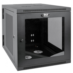 Szafa serwerowa EATON TRIPPLITE SmartRack 12U Server-Depth Wall-Mount Small Rack Enclosure Clear Acrylic Window Hinged Back