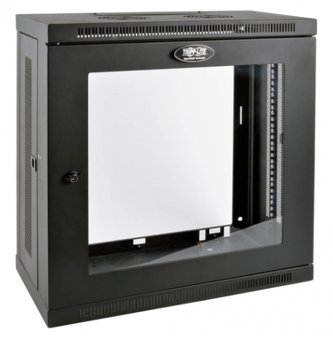 Szafa serwerowa EATON TRIPPLITE SmartRack 12U Very Low-Profile Patch-Depth Wall-Mount Small Rack Enclosure Clear Acrylic Window