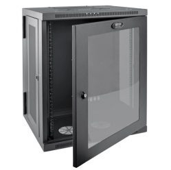 Szafa serwerowa EATON TRIPPLITE SmartRack 15U Low-Profile Switch-Depth Wall-Mount Half-Height Rack Enclosure Clear Acrylic Window