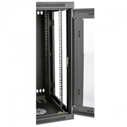 Szafa serwerowa EATON TRIPPLITE SmartRack 15U Low-Profile Switch-Depth Wall-Mount Half-Height Rack Enclosure Clear Acrylic Window
