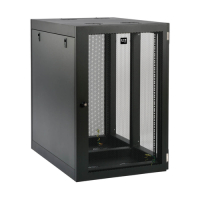 Szafa serwerowa EATON TRIPPLITE SmartRack 18U Heavy-Duty Low-Profile Server-Depth Side-Mount Wall-Mount Rack Enclosure Cabinet
