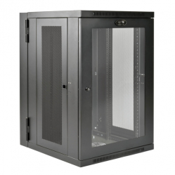 Szafa serwerowa EATON TRIPPLITE SmartRack 18U UPS-Depth Wall-Mount Half-Height Rack Enclosure Clear Acrylic Window Hinged Back