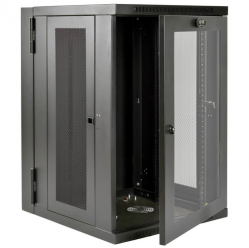 Szafa serwerowa EATON TRIPPLITE SmartRack 18U UPS-Depth Wall-Mount Half-Height Rack Enclosure Clear Acrylic Window Hinged Back