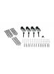 Szafa serwerowa EATON TRIPPLITE SmartRack 24U Mid-Depth Half-Height Rack Enclosure