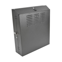 Szafa serwerowa EATON TRIPPLITE SmartRack 4U Low-Profile Vertical-Mount Switch-Depth Wall-Mount Rack Enclosure Cabinet