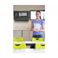 Szafa serwerowa EATON TRIPPLITE SmartRack 9U Low-Profile Switch-Depth Wall-Mount Mini Rack Enclosure