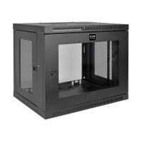 Szafa serwerowa EATON TRIPPLITE SmartRack 9U Low-Profile Switch-Depth Wall-Mount Mini Rack Enclosure Clear Acrylic Window