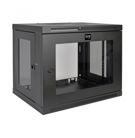 Szafa serwerowa EATON TRIPPLITE SmartRack 9U Low-Profile Switch-Depth Wall-Mount Mini Rack Enclosure Clear Acrylic Window
