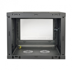 Szafa serwerowa EATON TRIPPLITE SmartRack 9U Low-Profile Switch-Depth Wall-Mount Mini Rack Enclosure Clear Acrylic Window