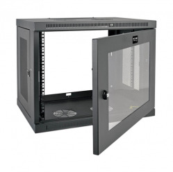 Szafa serwerowa EATON TRIPPLITE SmartRack 9U Low-Profile Switch-Depth Wall-Mount Mini Rack Enclosure Clear Acrylic Window