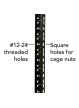 Szafa serwerowa EATON Wall-Mounted SmartRack 12U Enclosure L. 600mm D.550mm Dorsal Hinges