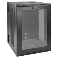 Szafa serwerowa EATON Wall-Mounted SmartRack 18U Enclosure L. 600mm D.550mm Rear Hinges Glass Door