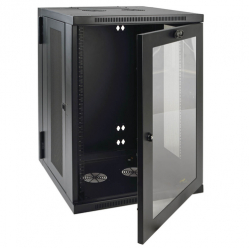 Szafa serwerowa EATON Wall-Mounted SmartRack 18U Enclosure L. 600mm D.550mm Rear Hinges Glass Door