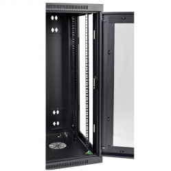 Szafa serwerowa EATON Wall-Mounted SmartRack 18U Enclosure L. 600mm D.550mm Rear Hinges Glass Door