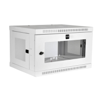 Szafa serwerowa EATON White SmartRack Wall Box 6U W. 600mm D.450mm Glass Door