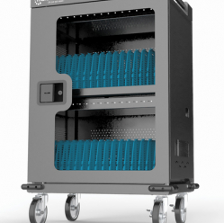 Szafa serwerowa MANHATTAN 32-Port USB-C Charging Cart 576 W Bays devices up to 15.6i up to 18 W per Port Surge Protection Silent Ventilation