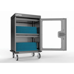 Szafa serwerowa MANHATTAN 32-Port USB-C Charging Cart 576 W Bays devices up to 15.6i up to 18 W per Port Surge Protection Silent Ventilation