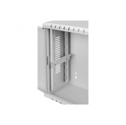 Szafa serwerowa NETRACK Hanging cabinet V-Line Rack 19inch 3U   180mm - gray metal door