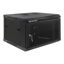 Szafa serwerowa QOLTEC 54489 RACK 19cali 6U 600 x 600 x 370 Perforowane drzwi