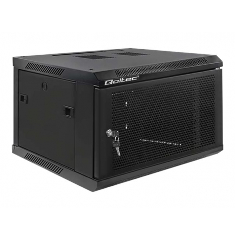 Szafa serwerowa QOLTEC 54489 RACK 19cali 6U 600 x 600 x 370 Perforowane drzwi