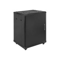 Szafa serwerowa QOLTEC 54519 RACK 19cali   15U   600 x 600 x 855   Perforowane drzwi   Stalowa obudowa