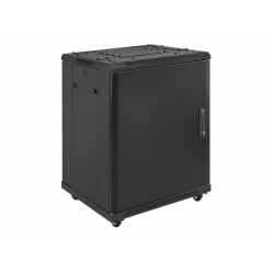 Szafa serwerowa QOLTEC 54519 RACK 19cali   15U   600 x 600 x 855   Perforowane drzwi   Stalowa obudowa