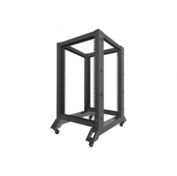 Szafa serwerowa LANBERG Open rack 18U 600x800 czarny